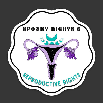 "Spooky Nights & Reproductove Rights" Magnet