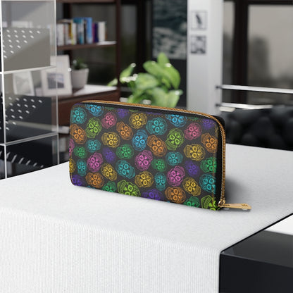 Sugar Skull - Zipper Wallet
