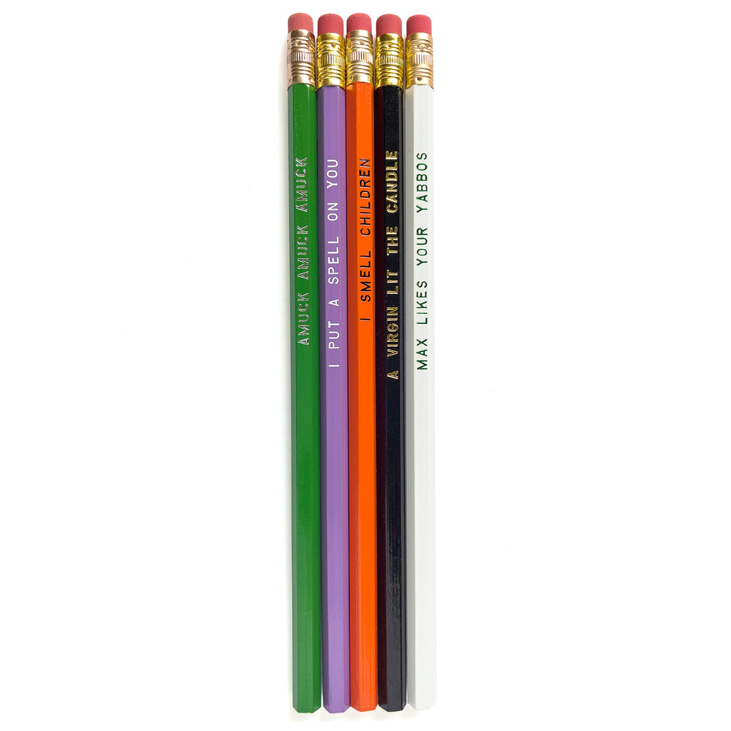 Hocus Pocus Pencil Set by Smarty Pants Paper