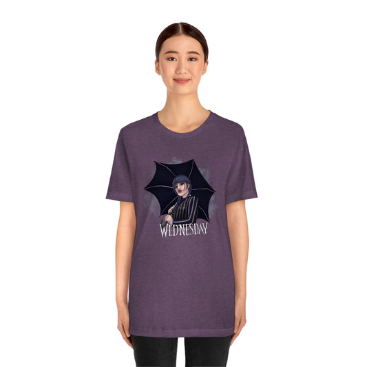 Wednesday Umbrella Tee - Unisex Shirt