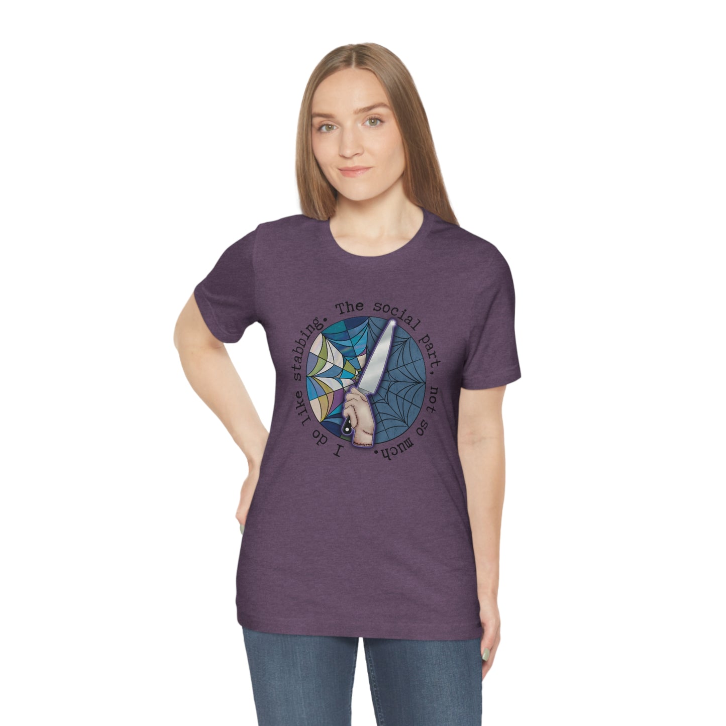 Stabbing Thing Knife Horror Tee - Unisex Shirt