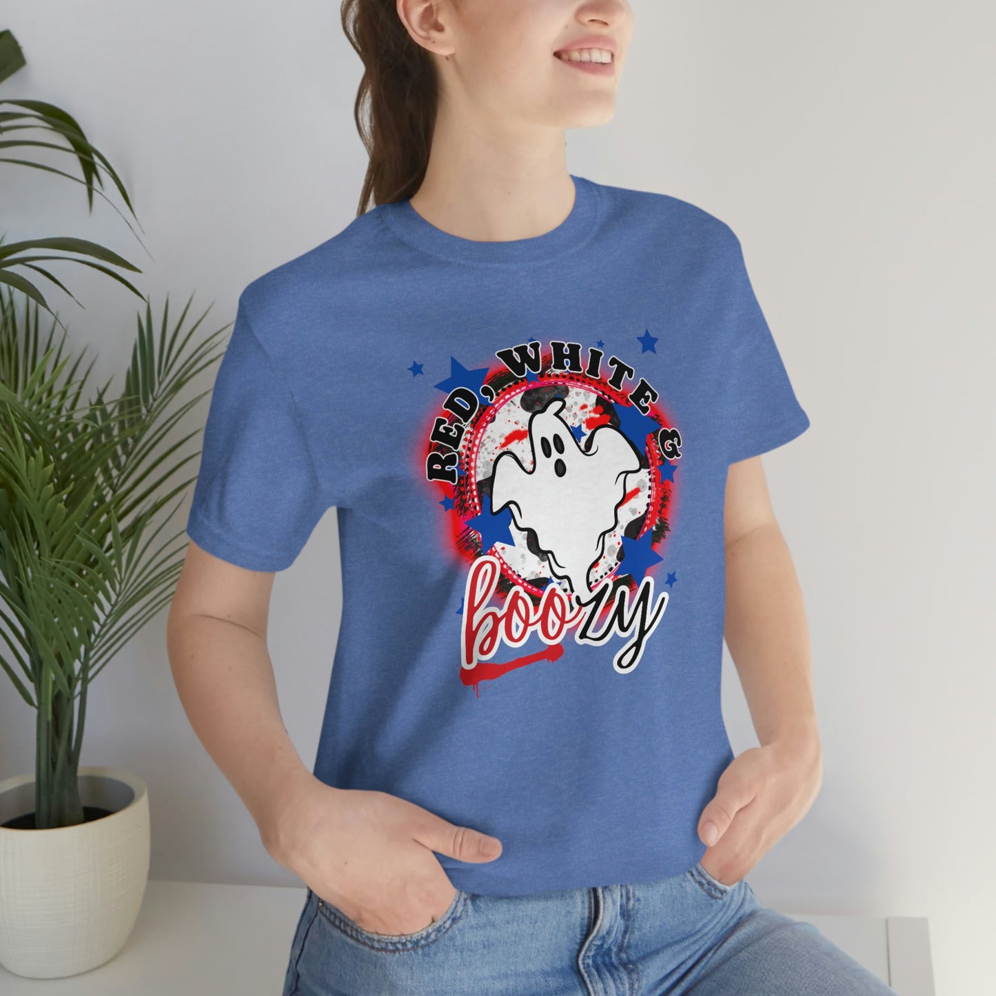 Red, White & BOOzy Tee - Unisex Shirt