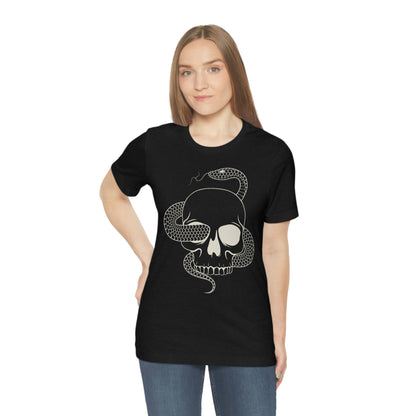 Snake Skull Tee - Unisex Shirt