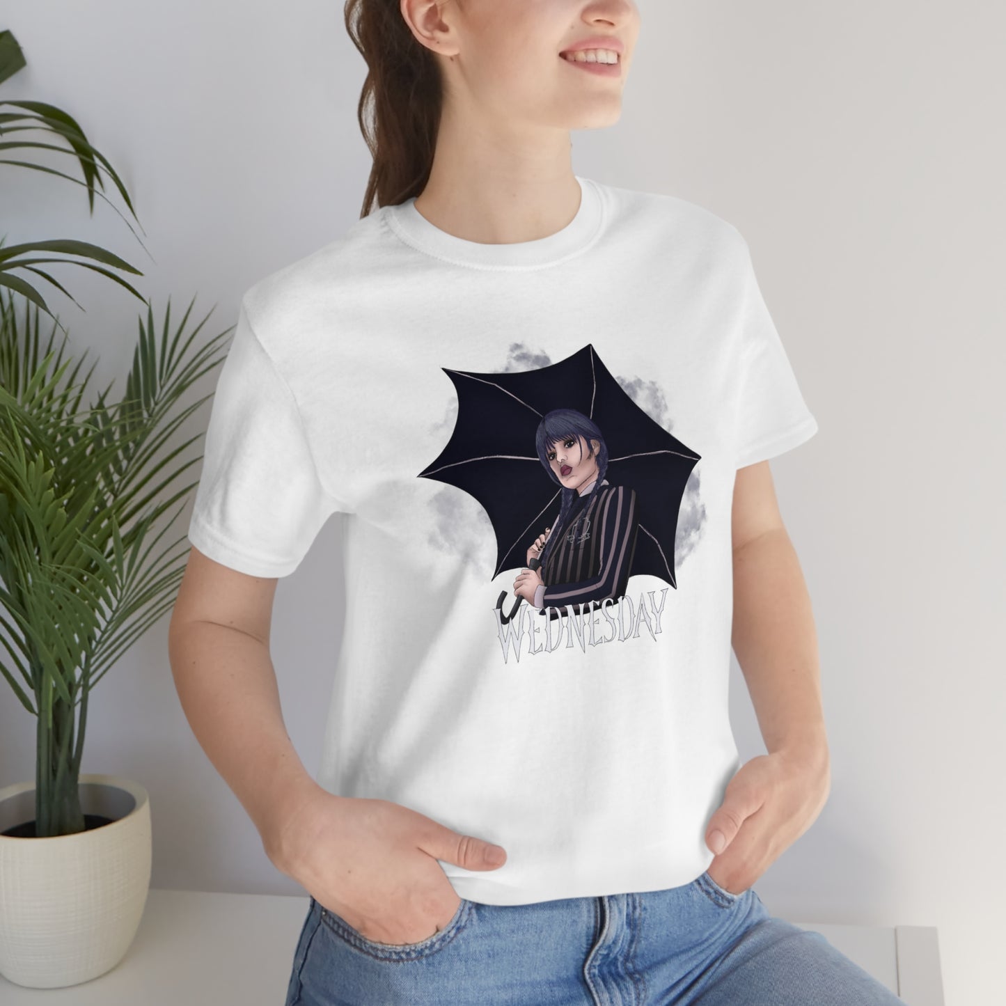 Wednesday Umbrella Tee - Unisex Shirt