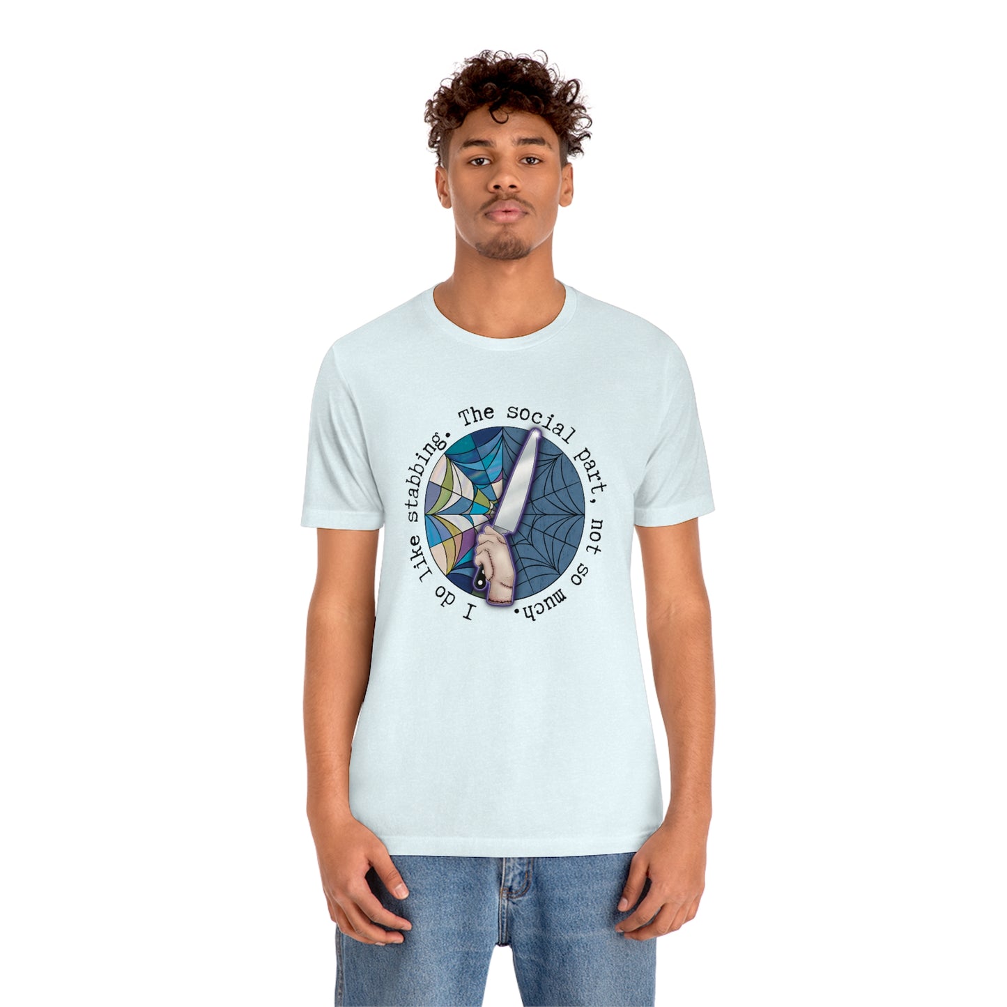 Stabbing Thing Knife Horror Tee - Unisex Shirt