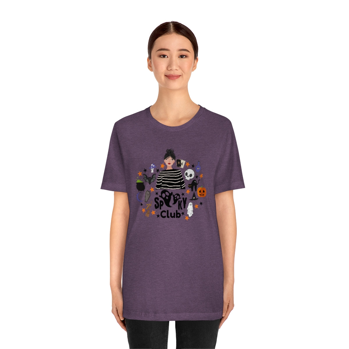 "Spooky Club" Print Tee - Unisex Shirt