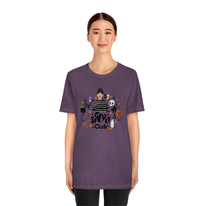 "Spooky Club" Print Tee - Unisex Shirt