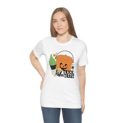 Vintage Halloween Buckets "Trick or Treat" Treats Tee - Unisex Shirt