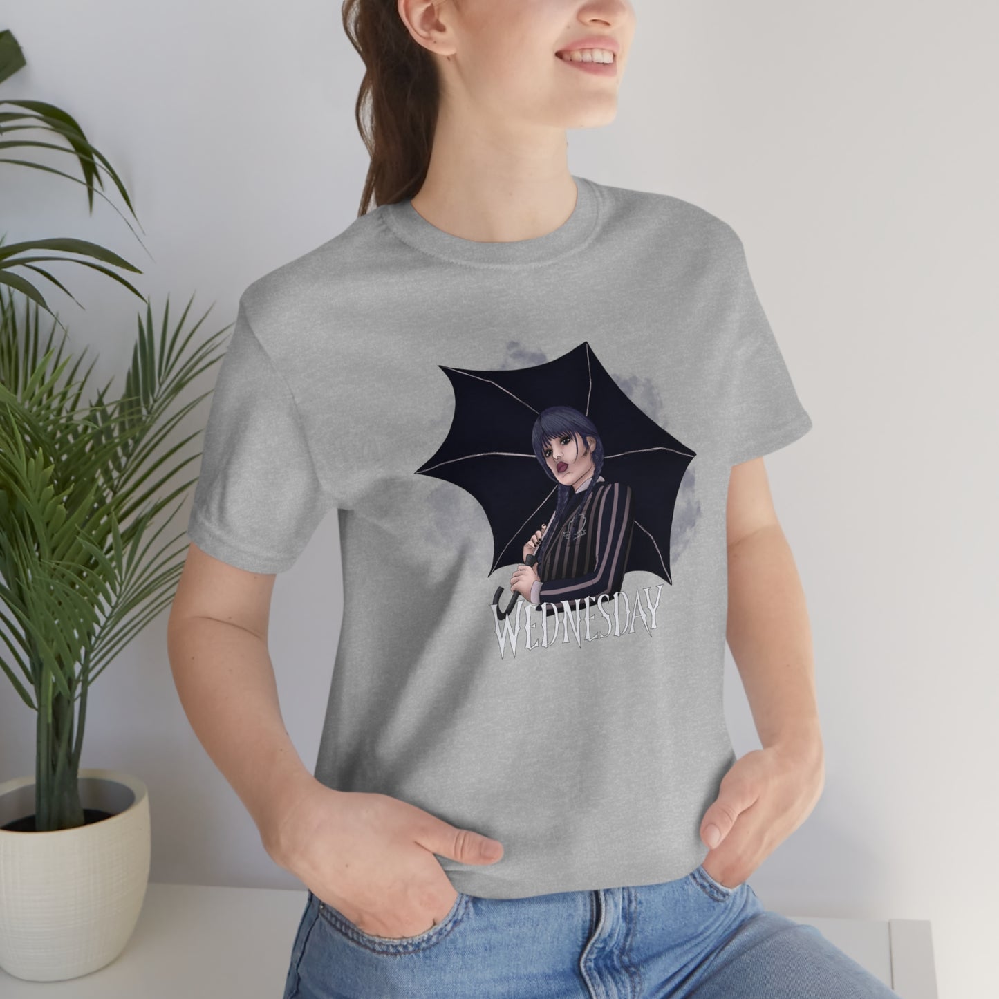 Wednesday Umbrella Tee - Unisex Shirt