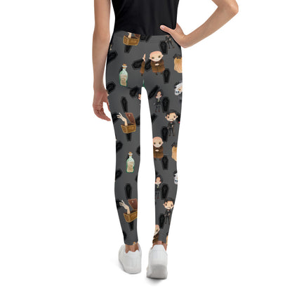 Spooky Family - All-Over Print - Youth Leggings