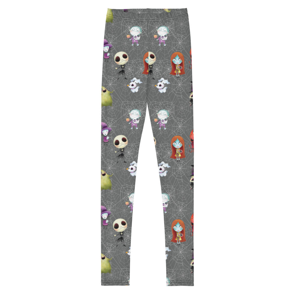 Halloween Town All-Over Print - Youth Leggings