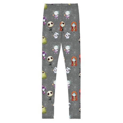 Halloween Town All-Over Print - Youth Leggings