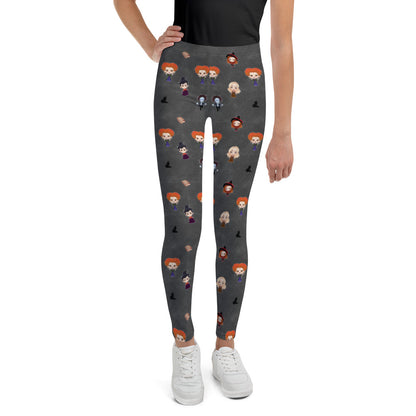 Hocus Pocus All-Over Print - Youth Leggings