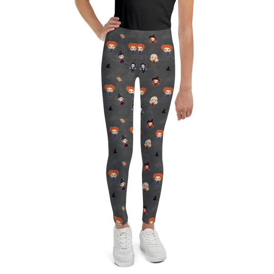 Hocus Pocus All-Over Print - Youth Leggings