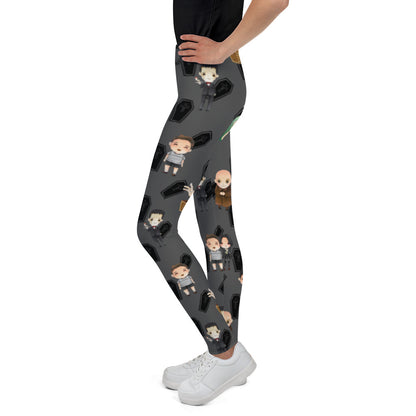 Spooky Family - All-Over Print - Youth Leggings