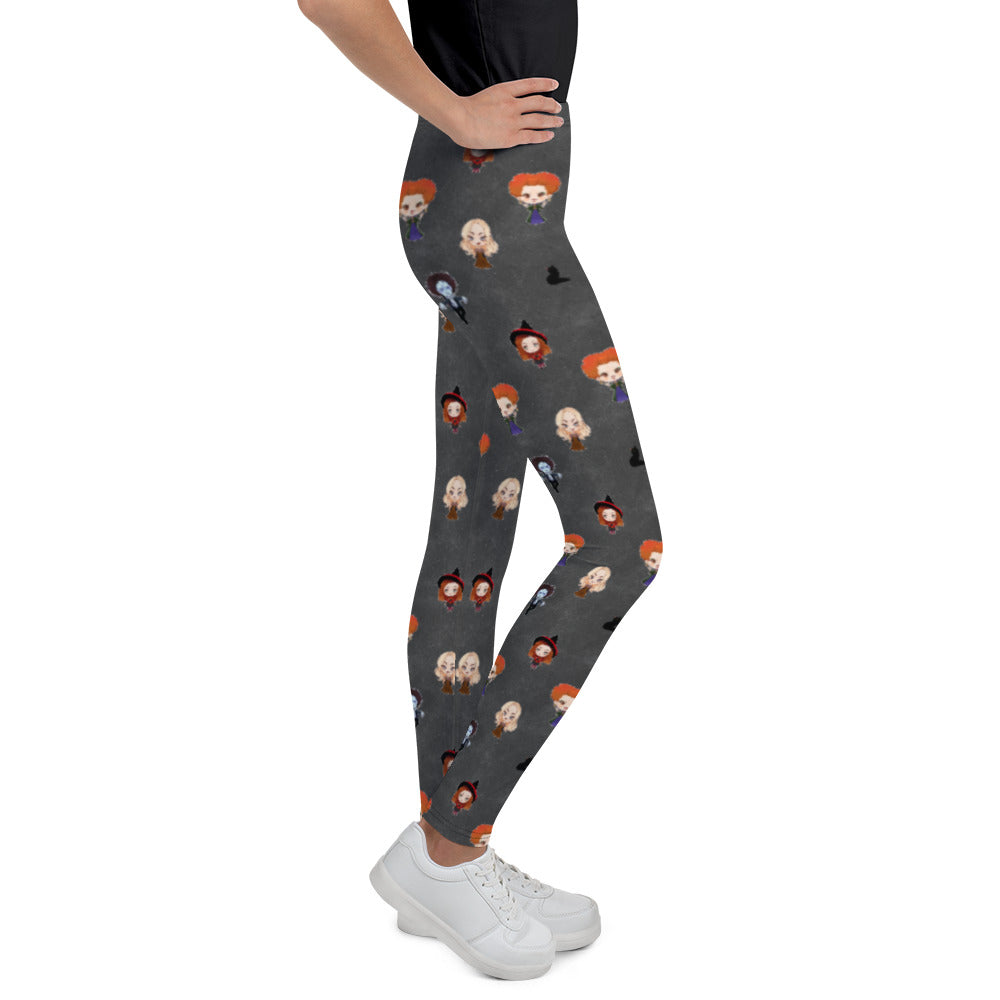 Hocus Pocus All-Over Print - Youth Leggings