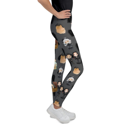 Spooky Family - All-Over Print - Youth Leggings