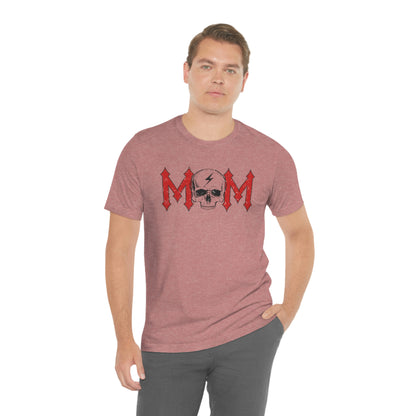 "MOM" Skull Shirt Tee - Unisex Shirt