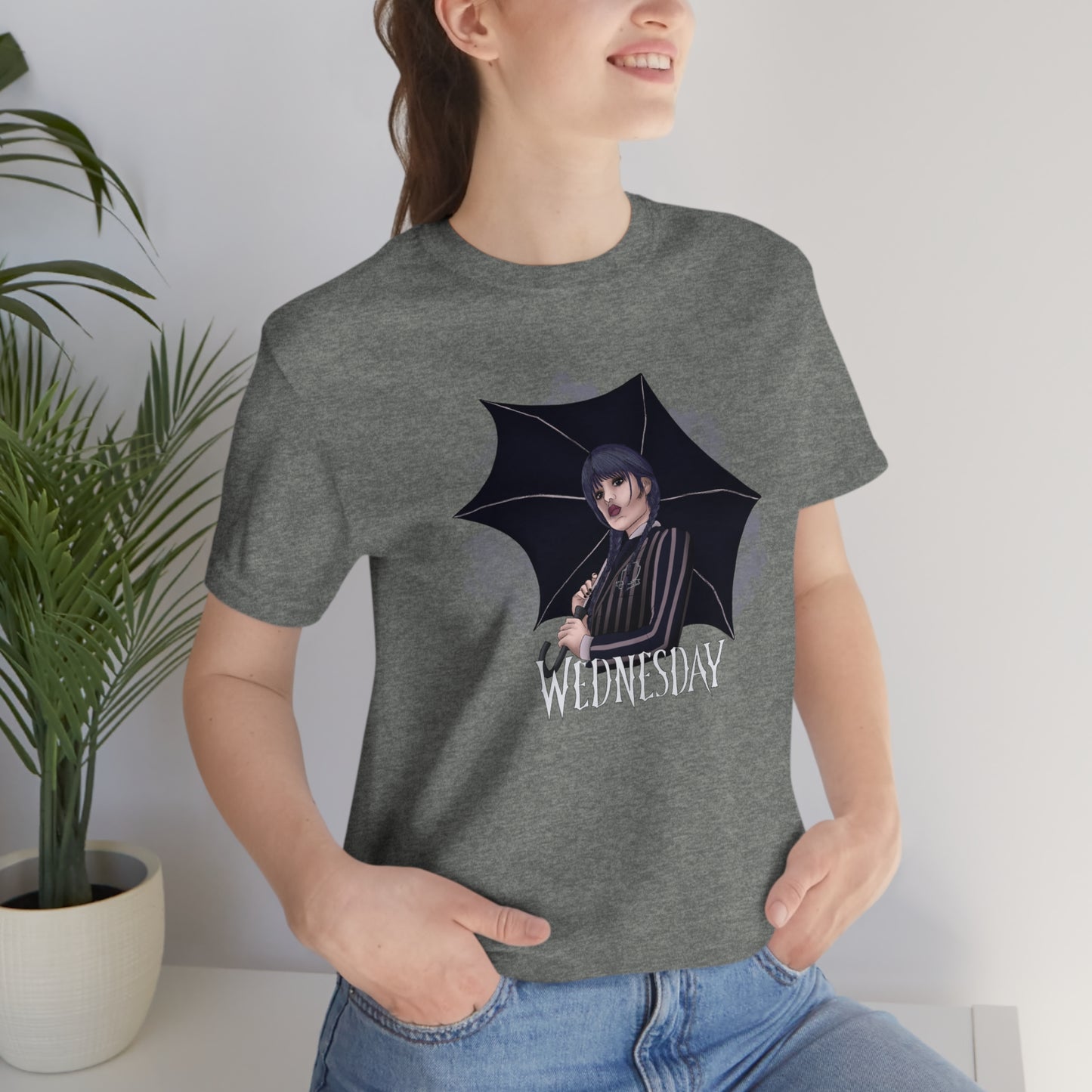 Wednesday Umbrella Tee - Unisex Shirt