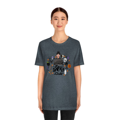 "Spooky Club" Print Tee - Unisex Shirt