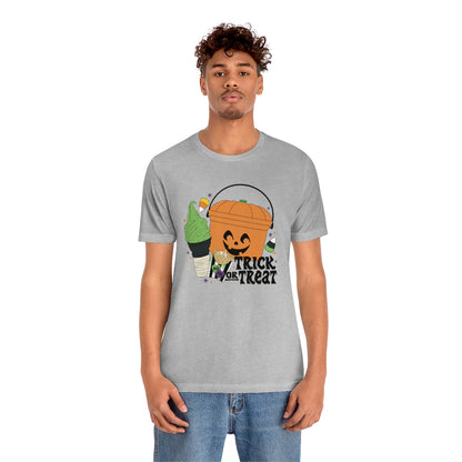 Vintage Halloween Buckets "Trick or Treat" Treats Tee - Unisex Shirt