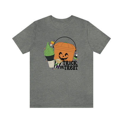 Vintage Halloween Buckets "Trick or Treat" Treats Tee - Unisex Shirt
