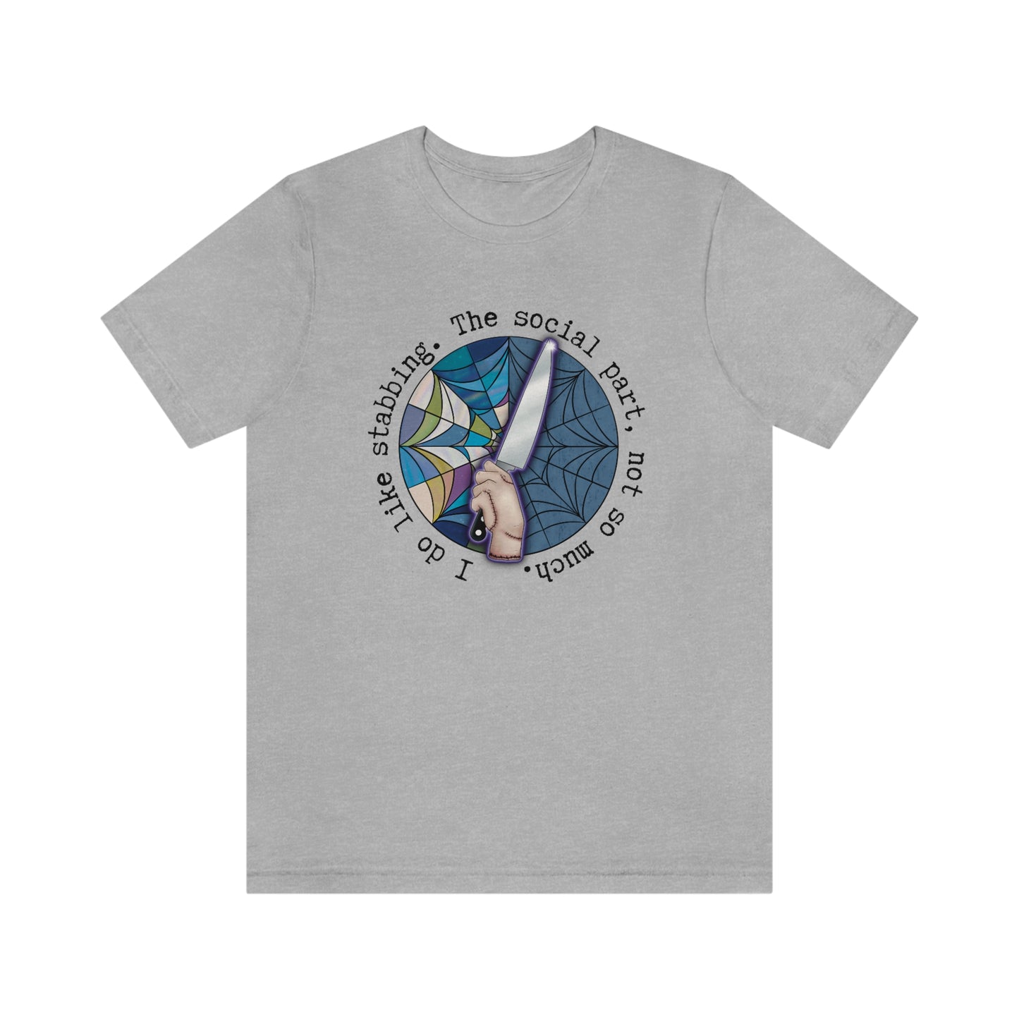 Stabbing Thing Knife Horror Tee - Unisex Shirt
