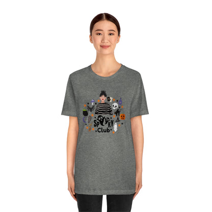 "Spooky Club" Print Tee - Unisex Shirt