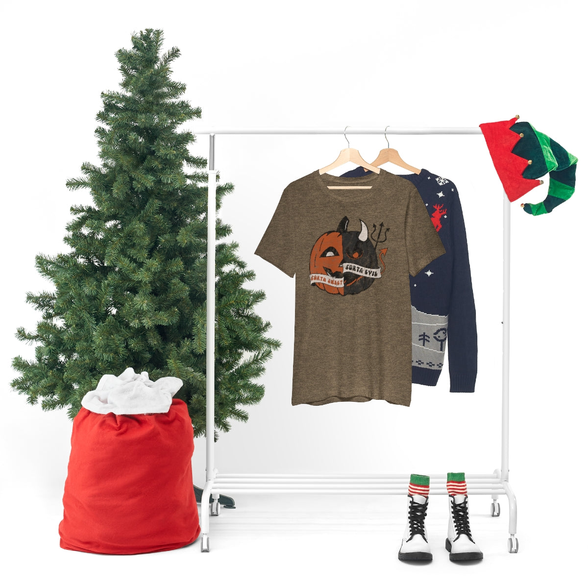 "Sorta Sweet Sorta Evil'" Jack-O-Lantern Tee - Unisex Shirt