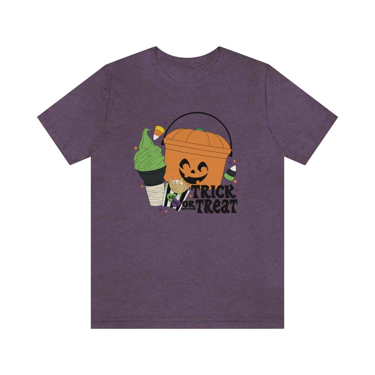 Vintage Halloween Buckets "Trick or Treat" Treats Tee - Unisex Shirt