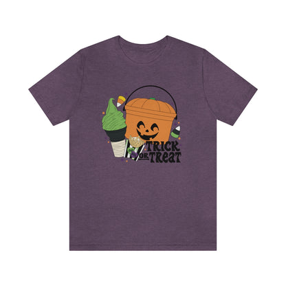 Vintage Halloween Buckets "Trick or Treat" Treats Tee - Unisex Shirt