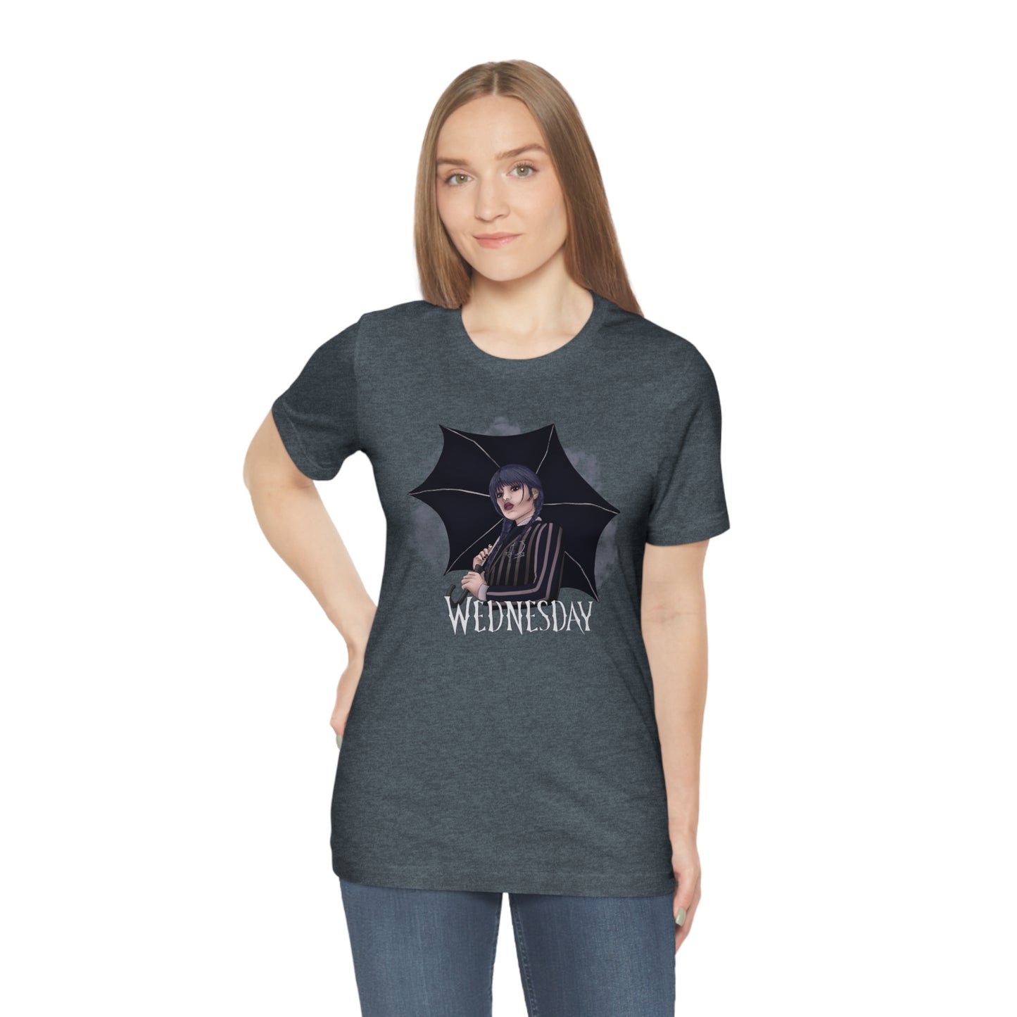 Wednesday Umbrella Tee - Unisex Shirt