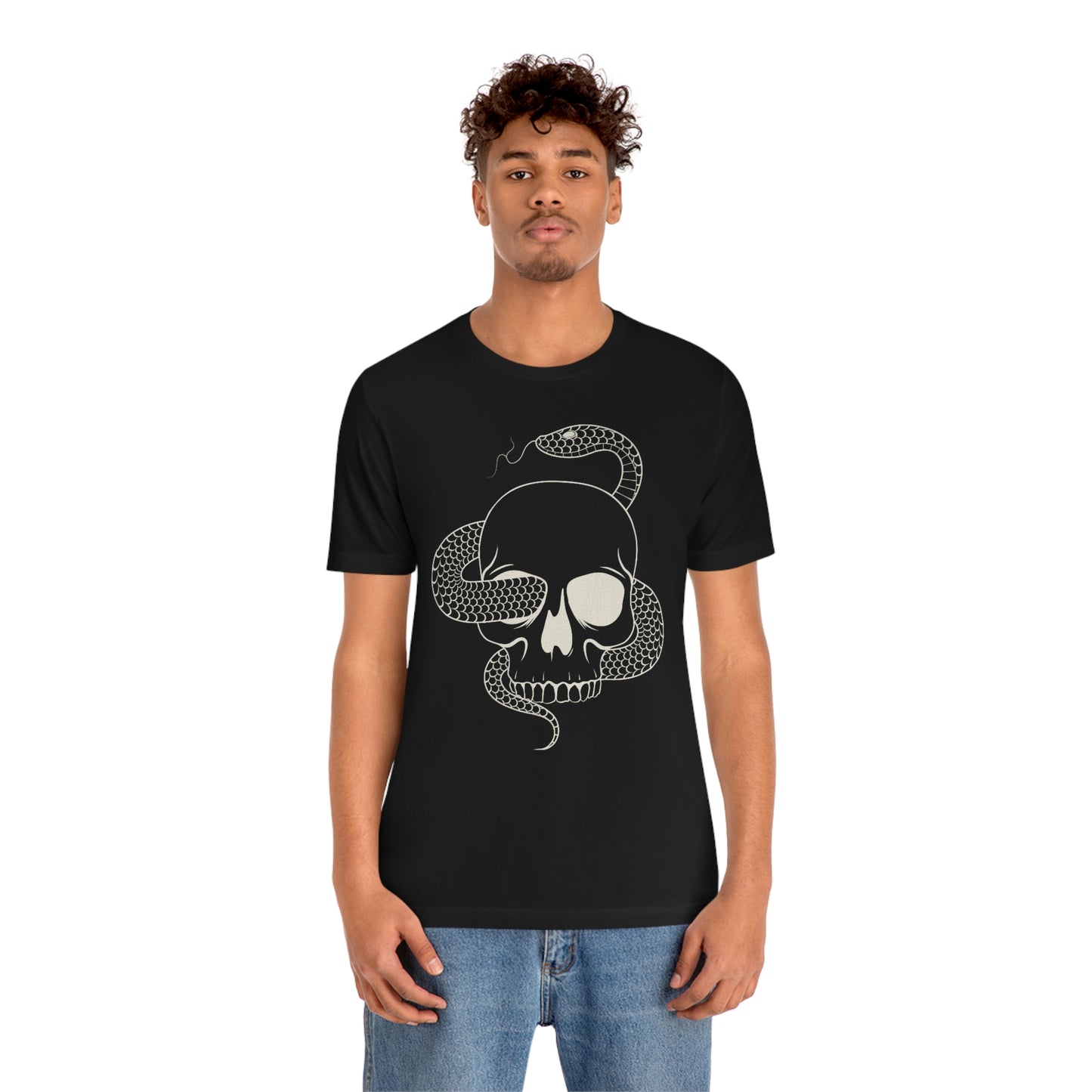 Snake Skull Tee - Unisex Shirt