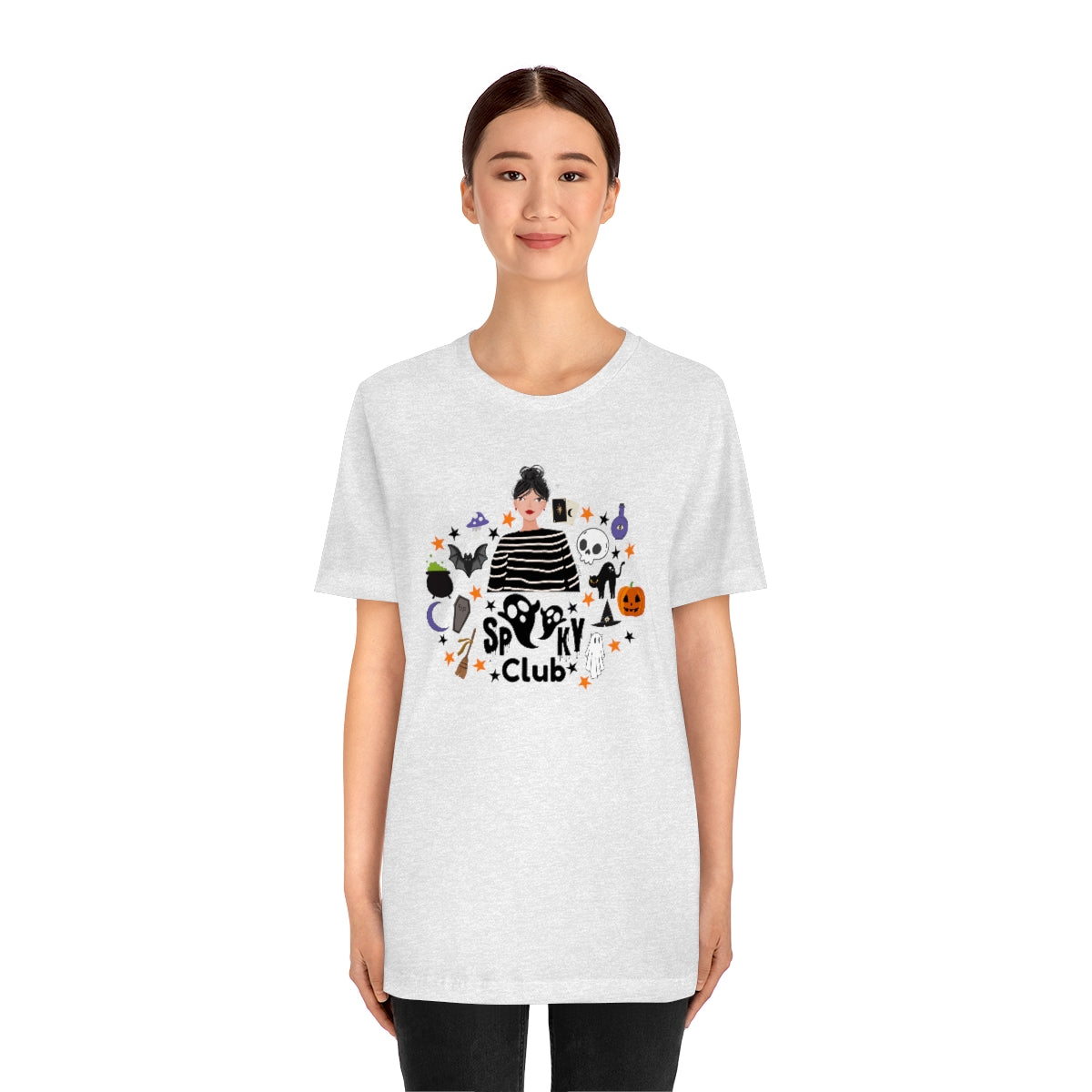 "Spooky Club" Print Tee - Unisex Shirt