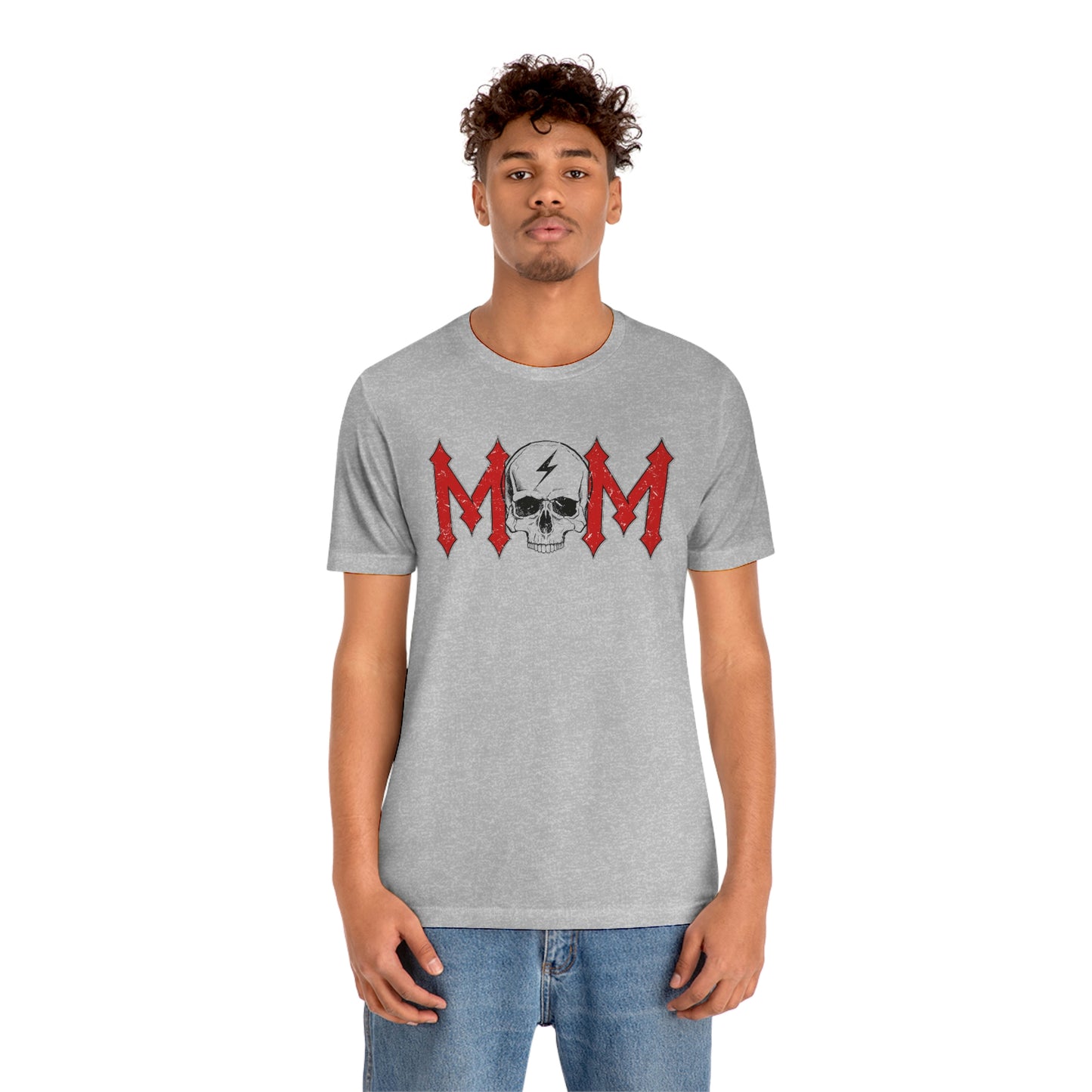 "MOM" Skull Shirt Tee - Unisex Shirt