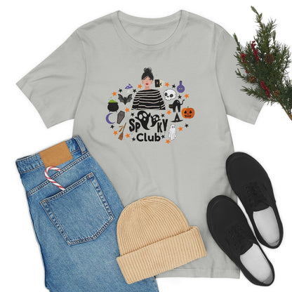 "Spooky Club" Print Tee - Unisex Shirt