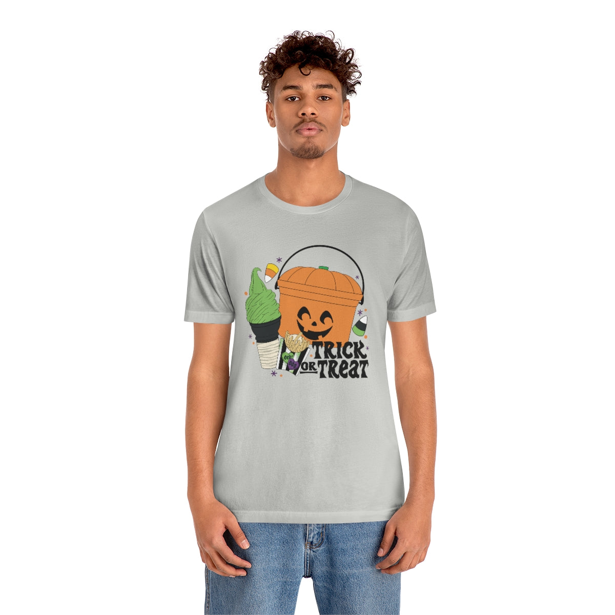 Vintage Halloween Buckets "Trick or Treat" Treats Tee - Unisex Shirt