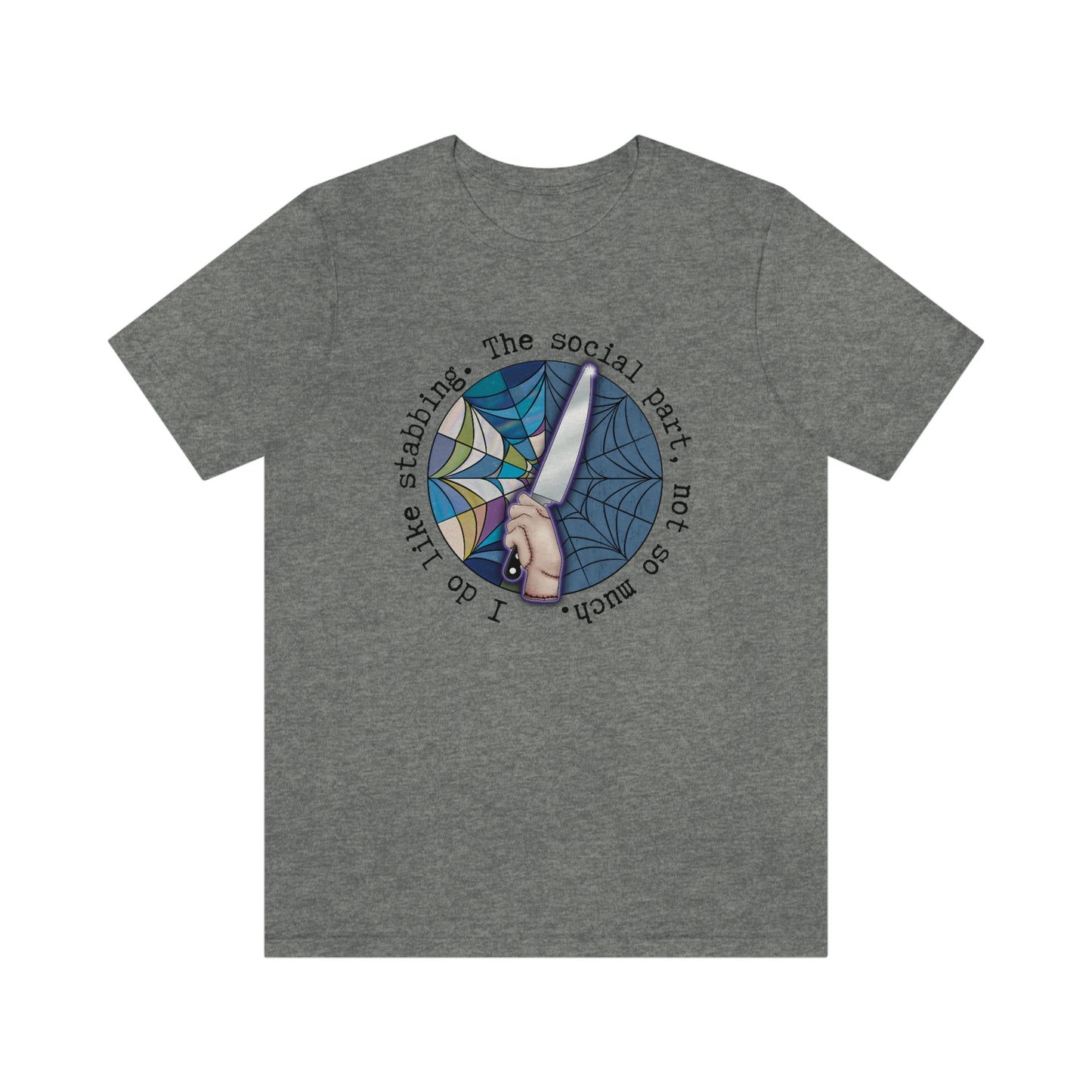 Stabbing Thing Knife Horror Tee - Unisex Shirt