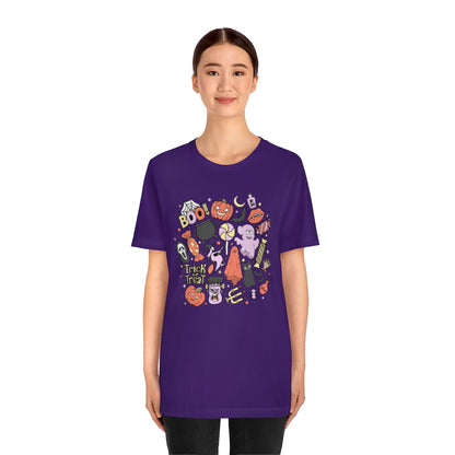 Trick-Or-Treat Spooky Doodles Tee - Unisex Shirt