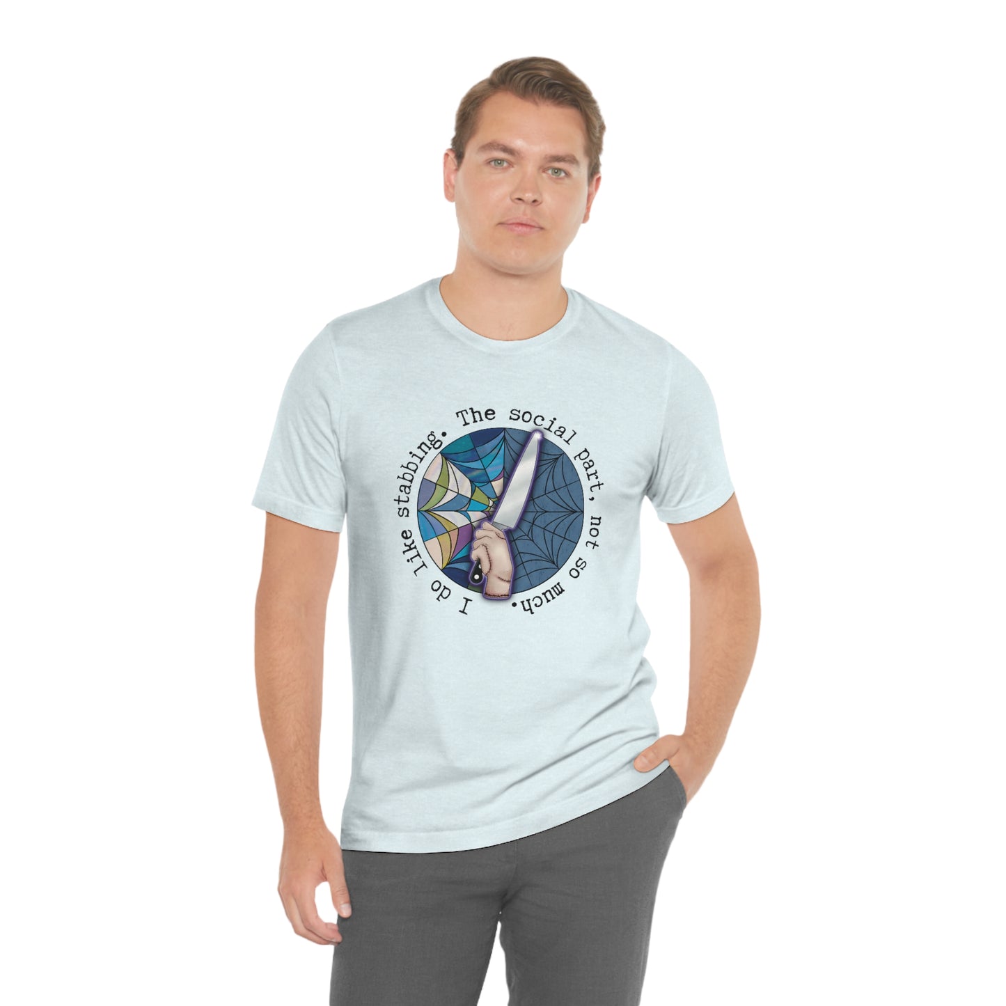 Stabbing Thing Knife Horror Tee - Unisex Shirt