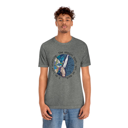 Stabbing Thing Knife Horror Tee - Unisex Shirt
