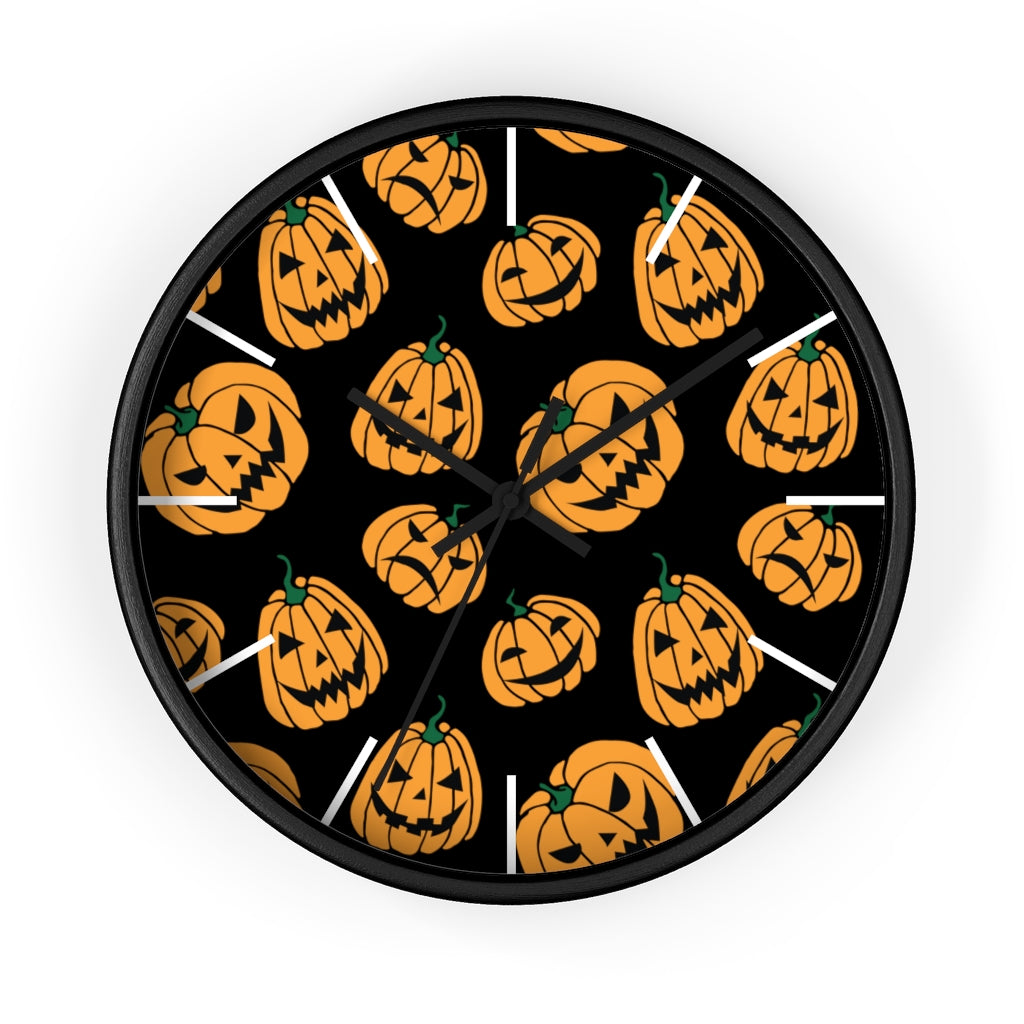 Jack-O-Lanterns Wall Clock