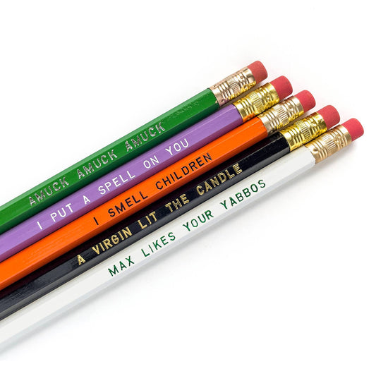 Hocus Pocus Pencil Set by Smarty Pants Paper