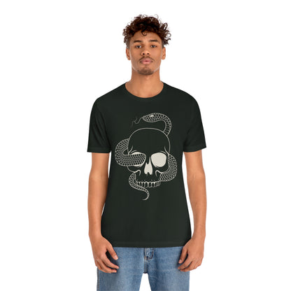 Snake Skull Tee - Unisex Shirt