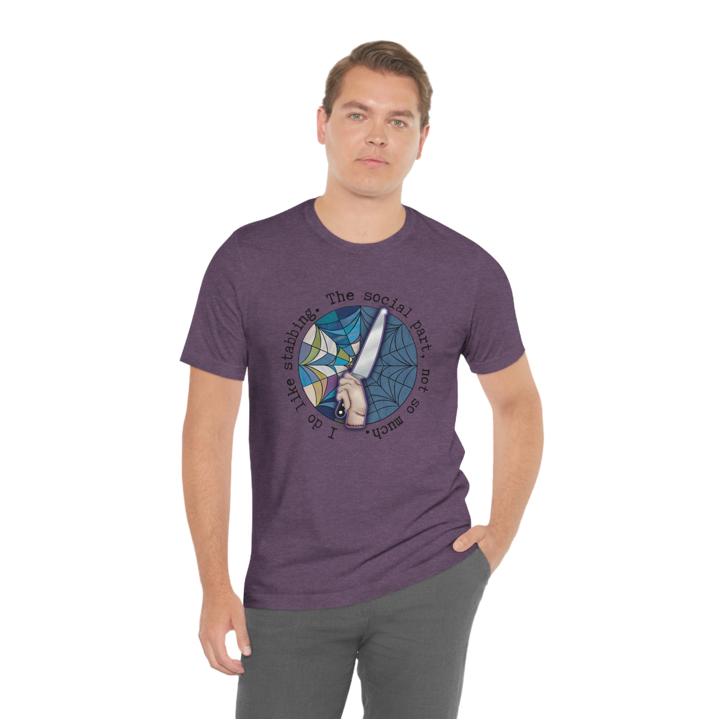 Stabbing Thing Knife Horror Tee - Unisex Shirt