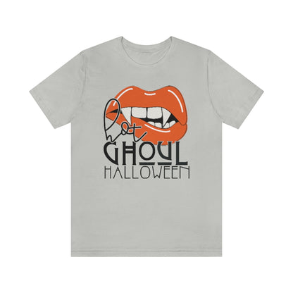 Hot Ghoul Halloween Vampire Lips Tee - Unisex Shirt