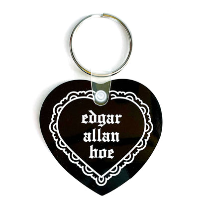 Edgar Allan Ho Vinyl Keychain (Krystan Saint Cat)
