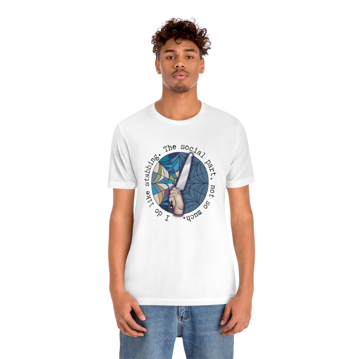 Stabbing Thing Knife Horror Tee - Unisex Shirt