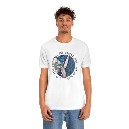 Stabbing Thing Knife Horror Tee - Unisex Shirt