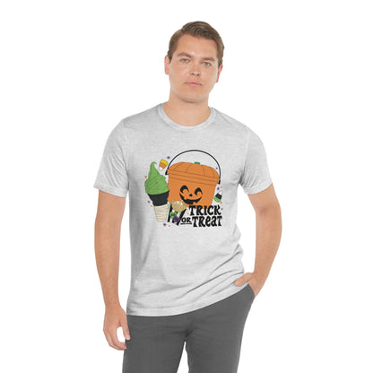 Vintage Halloween Buckets "Trick or Treat" Treats Tee - Unisex Shirt